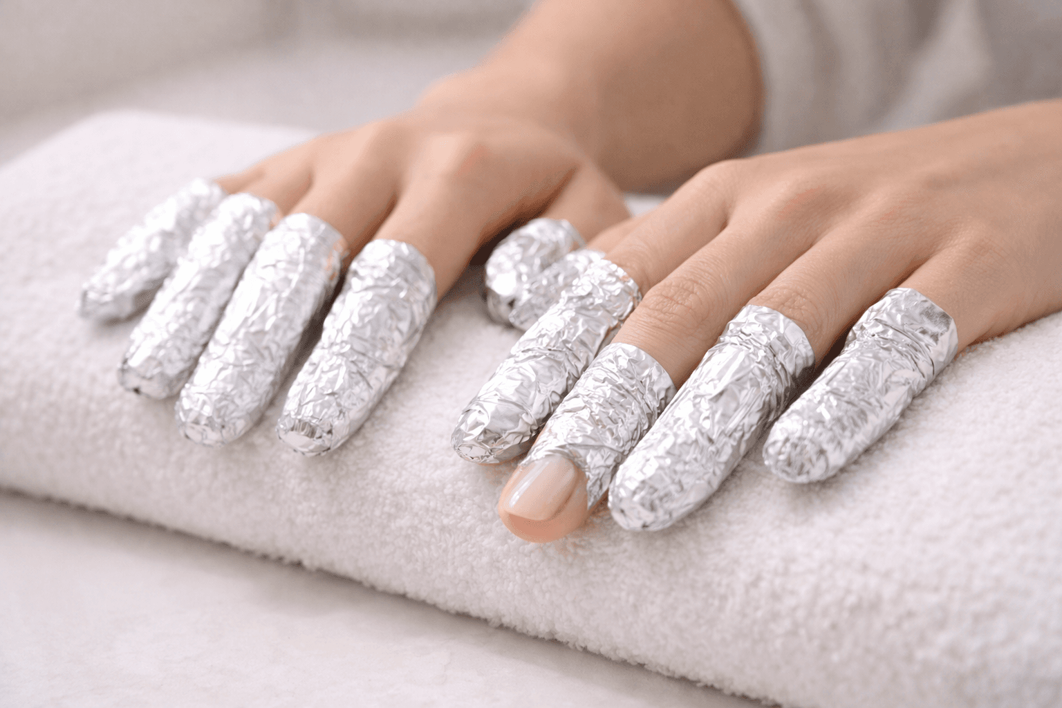 Schonendes Entfernen von Shellac mit Remover-Wrap – ohne den Naturnagel zu beschädigen